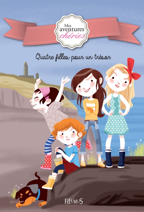 ebook cover of Quatre filles pour un trésor, by Colonel Moutarde, Charlotte Grossetête
