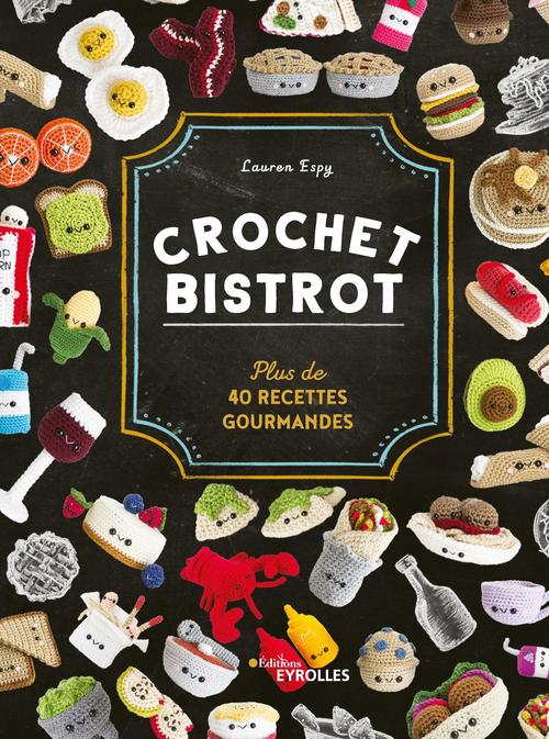 Couverture ebook de Crochet bistrot, de Lauren Espy