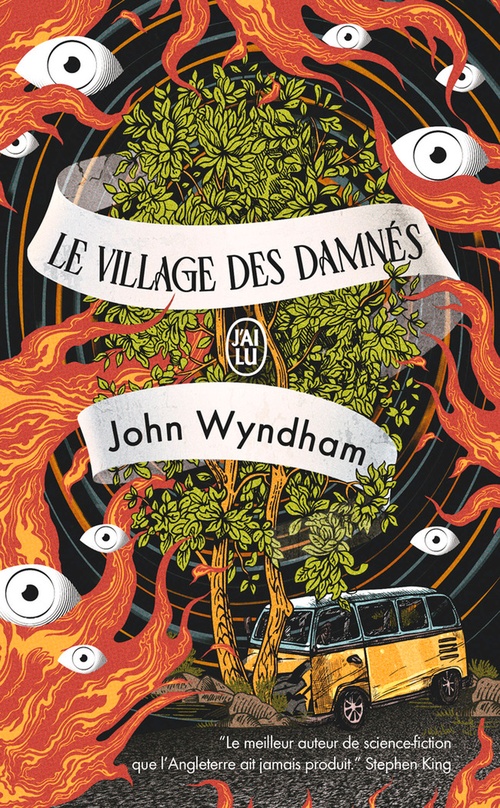 Couverture ebook de Le village des damnés, de John Wyndham