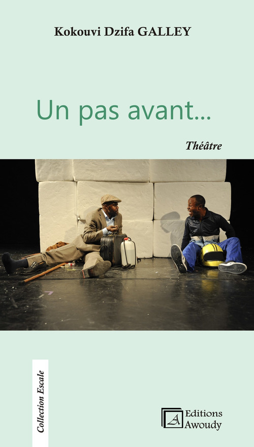 ebook cover of Un pas avant..., by Kokouvi Dzifa Galley