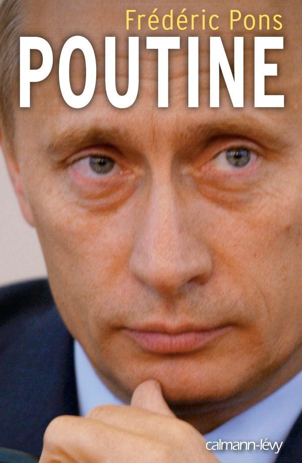 Couverture ebook de Poutine, de Frédéric Pons
