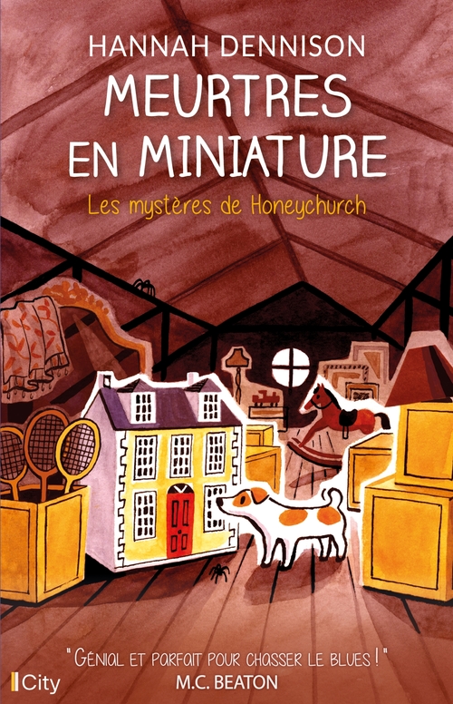 ebook cover of Meurtre en miniature, by Hannah Dennison