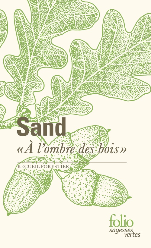 Couverture ebook de "À l'ombre des bois", de George Sand