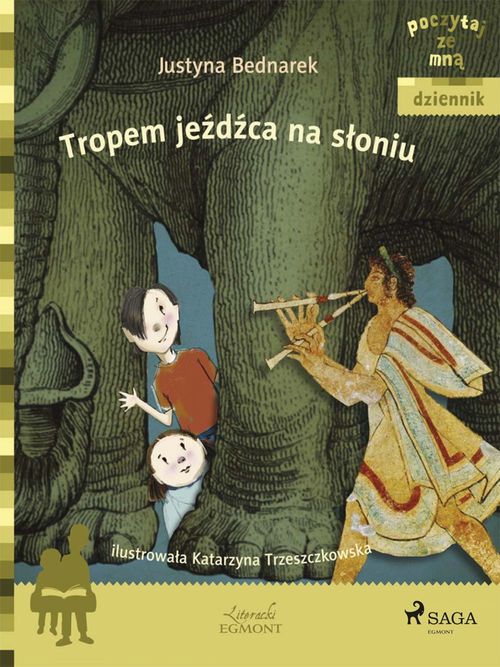 Couverture ebook de Tropem je´zd´zca na sloniu, de Justyna Bednarek
