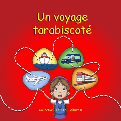 Couverture ebook de Un voyage tarabiscoté, de Senda Bahri, Emira Belhaouane, Wiem Ghorbel, Imen Halaoui