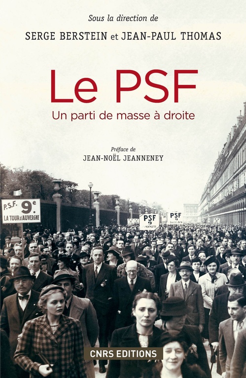 ebook cover of Le PSF. Un parti de masse à droite (1936-1940), by Serge Berstein, Jean-paul Thomas