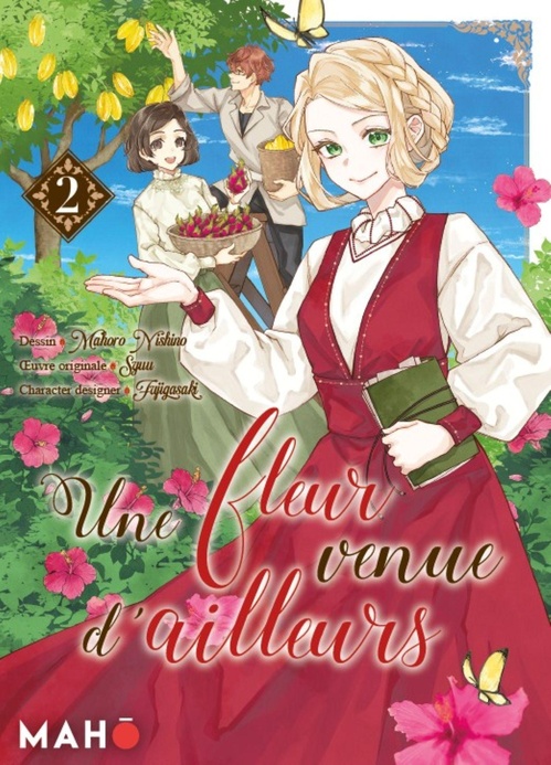 ebook cover of Une fleur venue d'ailleurs T02 - Manga, by Syuu