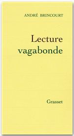 Couverture ebook de Lecture vagabonde, de André Brincourt