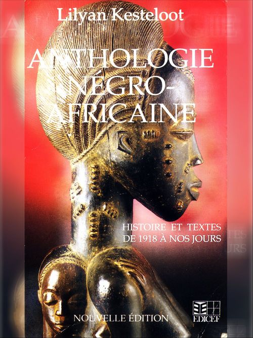 Couverture ebook de Anthologie négro-africaine, de Lilyan Kesteloot