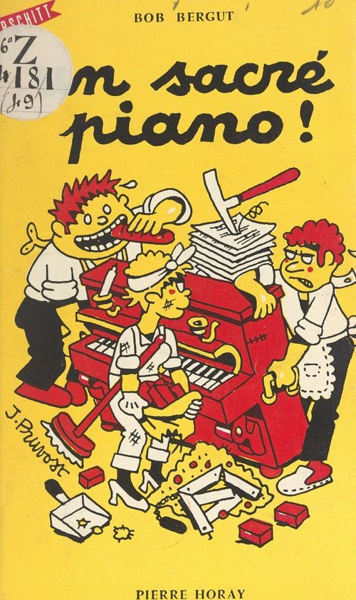 Couverture ebook de Un sacré piano !, de Bob Bergut