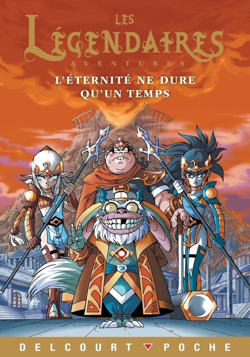 Couverture ebook de Les Légendaires Aventures - L'éternité ne dure qu'un temps, de Nicolas Jarry, Patrick Sobral