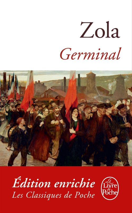 Couverture ebook de Germinal, de Emile Zola
