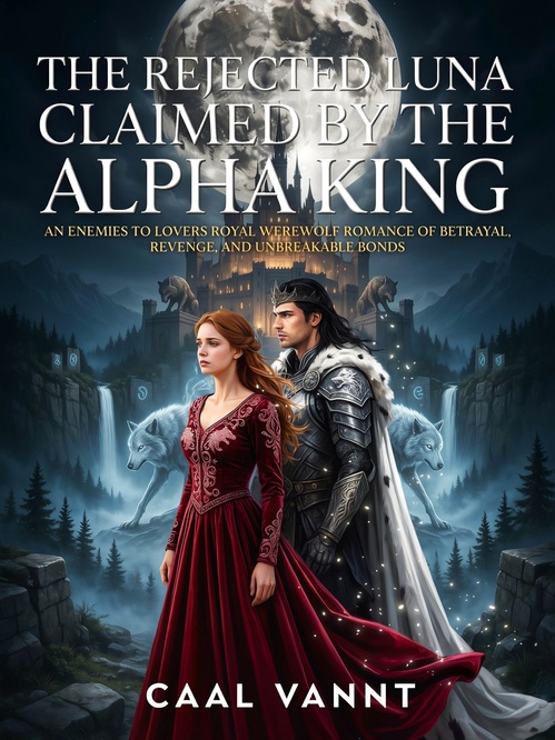 Couverture ebook de The Rejected Luna Claimed by the Alpha King, de Caal Vannt