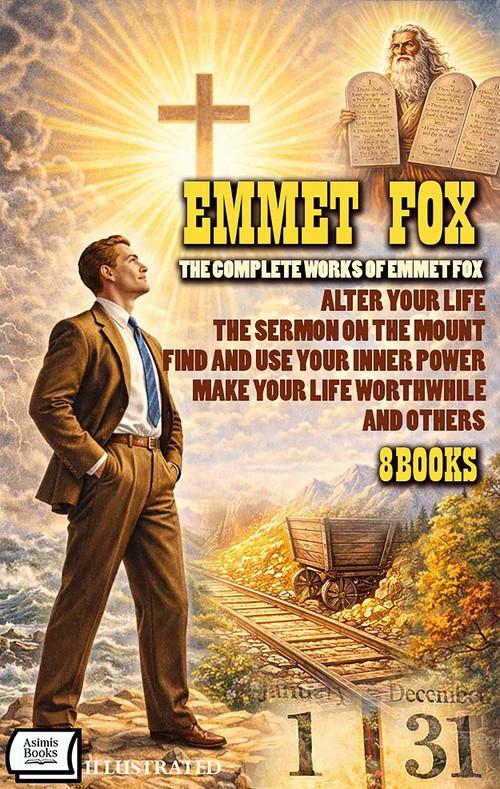 ebook cover of The Complete Works of Emmet Fox (8 Books). Illustrated, by Emmet Fox
