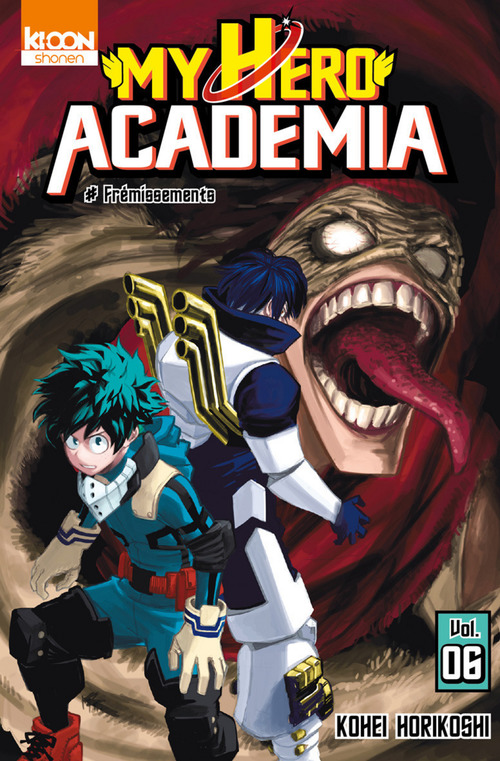 ebook cover of My Hero Academia T06, by Kohei Horikoshi