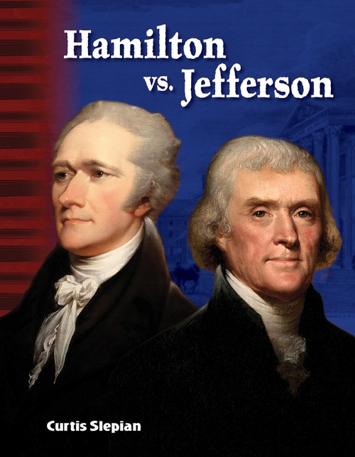 ebook cover of Hamilton vs. Jefferson, by Curtis Slepian