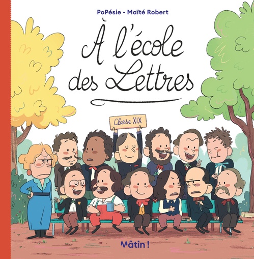 ebook cover of À l'école des lettres, by PoPésie