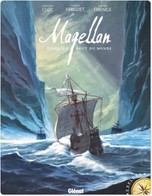 Couverture ebook de Magellan, de Christian Clot, Thomas Verguet, Bastien Orenge