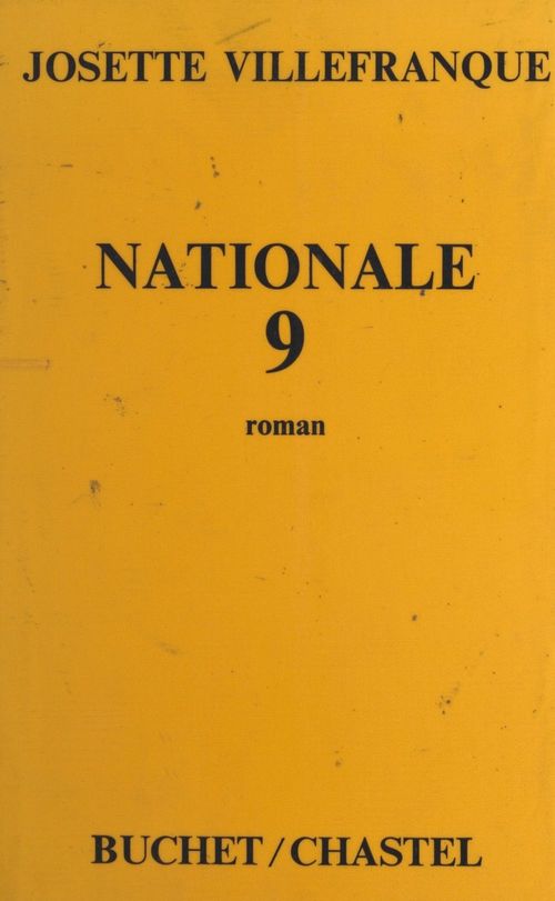Couverture ebook de National 9, de Josette Villefranque