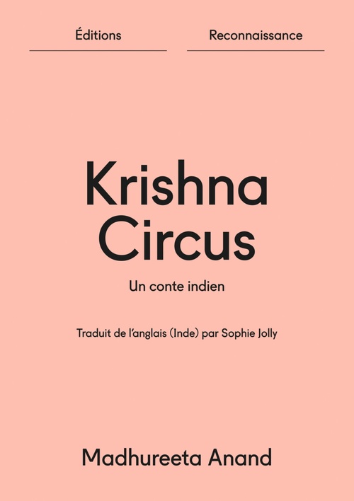 Couverture ebook de Krishna Circus, de Anand Madhureeta