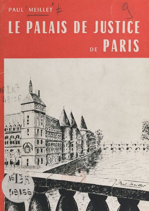 ebook cover of Le Palais de justice de Paris, by Paul Meillet