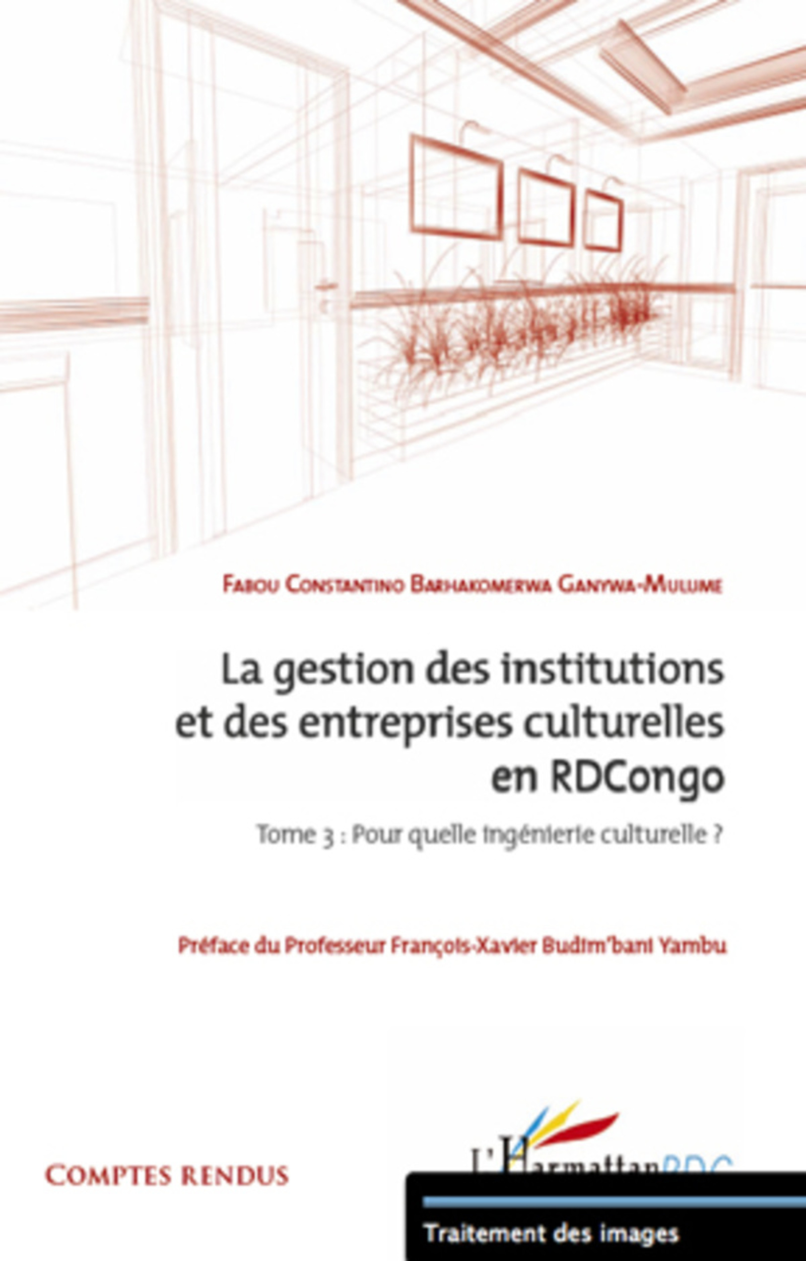 Couverture ebook de La gestion des institutions et des entreprises culturelles en RDCongo (tome 3), de Fabou constantino barhakomerwa Ganywa-mulume