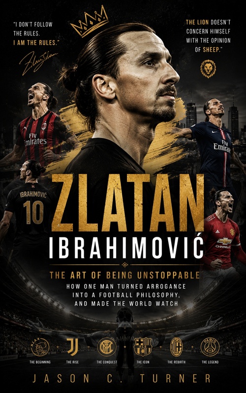 Couverture ebook de ZLATAN IBRAHIMOVI´C, de Jason C. Turner