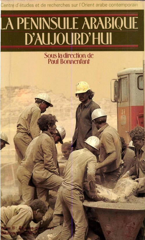 Couverture ebook de La péninsule arabique aujourd´hui. Tome II, de Bonnenfant P