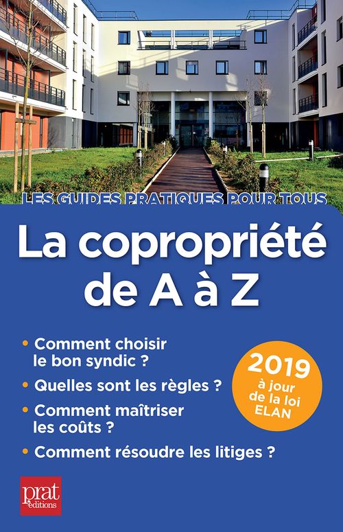 ebook cover of Copropriété de A à Z 2019, by Collectif