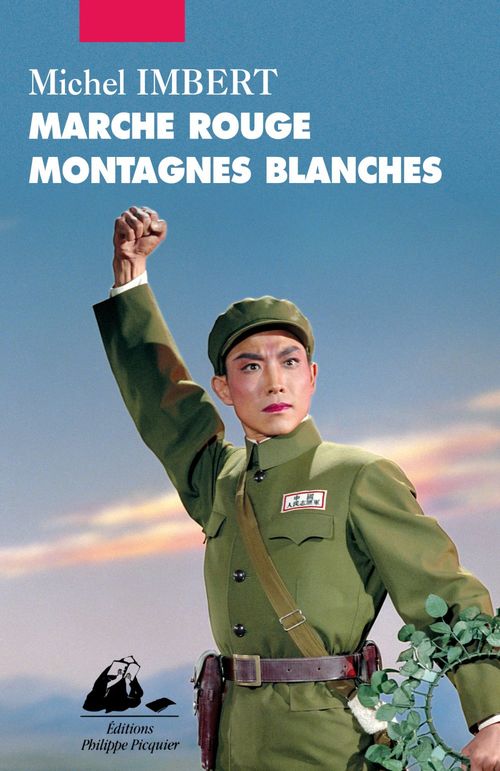 Couverture ebook de Marche rouge montagnes blanches, de Michel Imbert