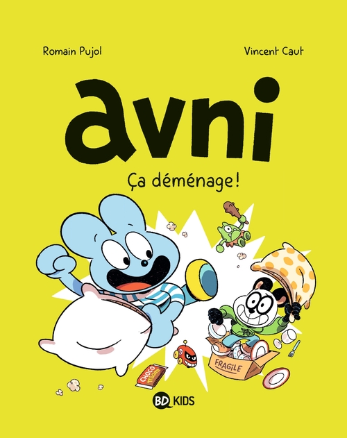 Couverture ebook de Avni, Tome 08, de Vincent Caut
