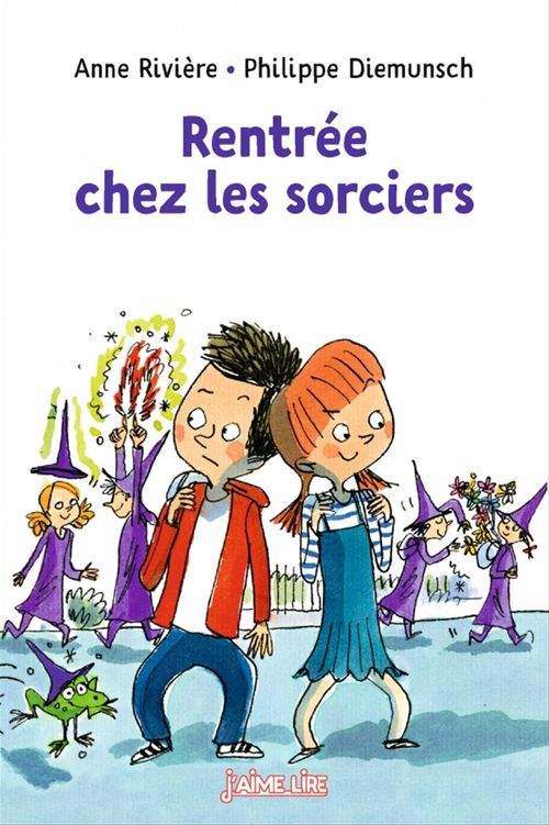 Couverture ebook de Rentrée chez les sorciers, de Anne Rivière