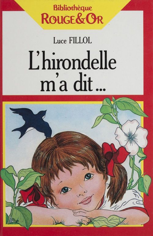 Couverture ebook de L'Hirondelle m'a dit, de Luce Fillol
