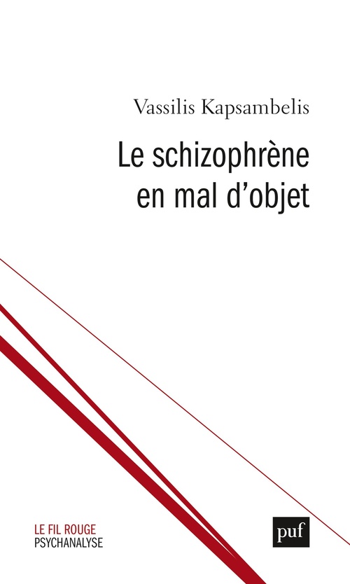 ebook cover of Le schizophrène en mal d'objet, by Vassilis Kapsambelis