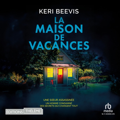 audiobook cover of La maison de vacances, by Keri Beevis