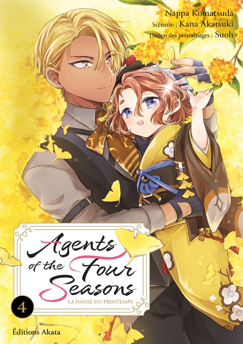 Couverture ebook de Agents of the Four Seasons - Tome 4 (VF), de Kana Akatsuki, Nappa Komatsuda, Suoh