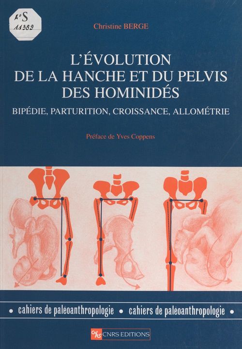 ebook cover of L'évolution de la hanche et du pelvis des hominidés, by Berge C