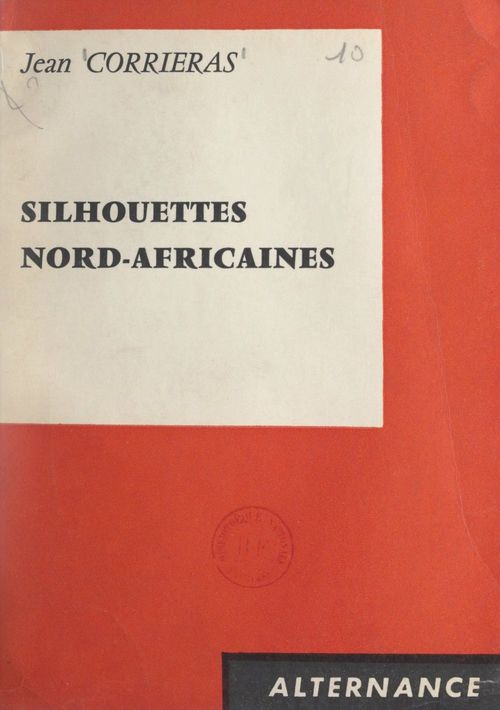 Couverture ebook de Silhouettes nord-africaines, de Jean Corrieras
