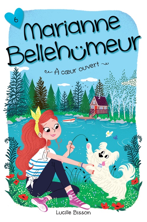 ebook cover of À coeur ouvert, by Lucille Bisson