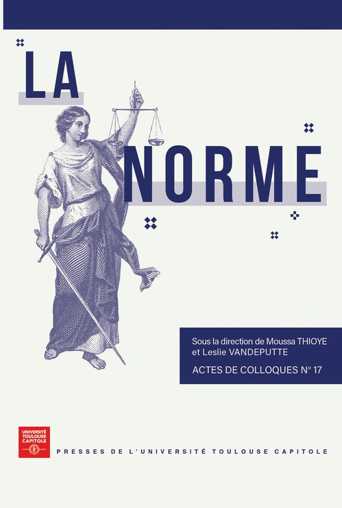 Couverture ebook de La Norme, de