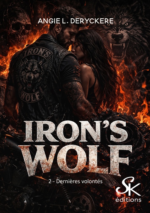 Couverture ebook de Iron's Wolf 2, de Angie L. Deryckère