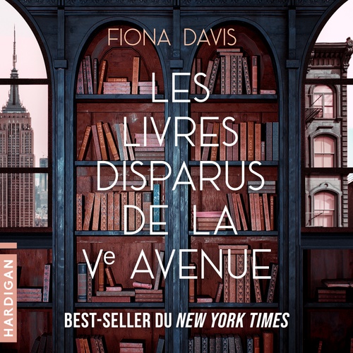 audiobook cover of Les livres disparus de la Ve avenue, by Fiona Davis