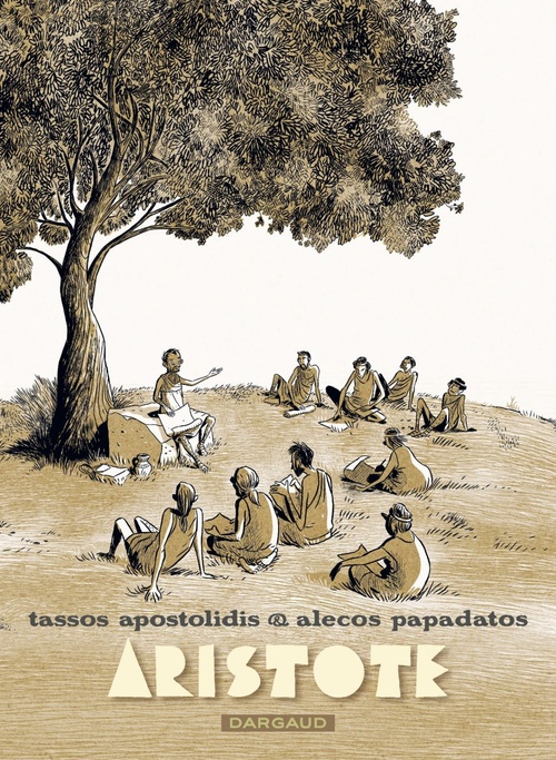 Couverture ebook de Aristote, de Tassos Apostolidis, Alecos Papadatos