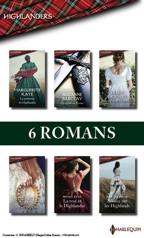 Couverture ebook de Pack Highlanders - 6 romans (février - juin 2022), de Collectif