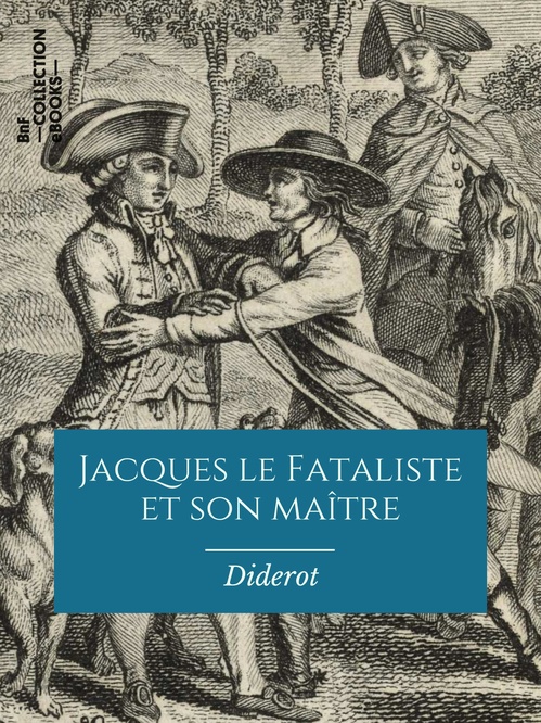 ebook cover of Jacques le Fataliste et son maître, by Denis Diderot