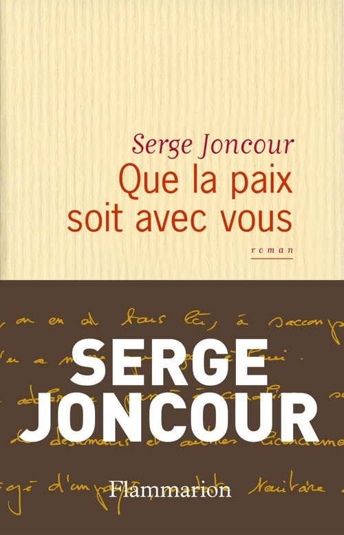 Couverture ebook de Que la paix soit avec vous, de Serge Joncour
