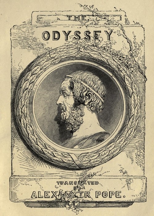 ebook cover of The Odyssey, by Homer, Robert Fagles, Bernard Knox