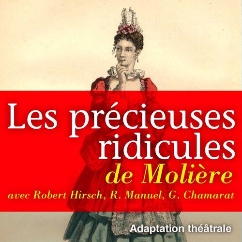 audiobook cover of Les Précieuses ridicules, by Molière