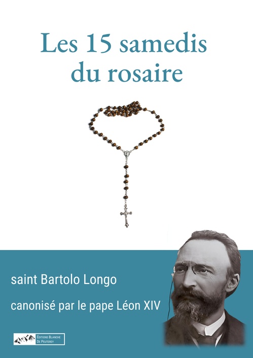 Couverture ebook de Les 15 samedis du rosaire, de Bartolo Longo