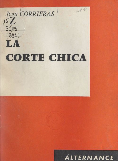 Couverture ebook de La corte chica, de Jean Corrieras